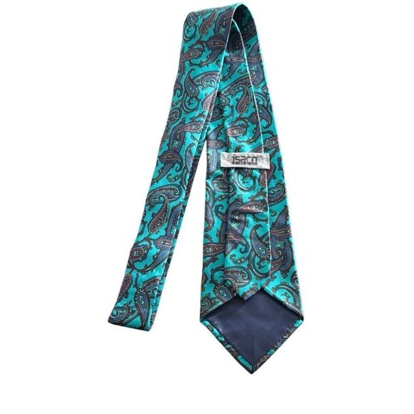 Jsaco %100 silk, made in Italy, vintage tie. - Picture 2 of 7